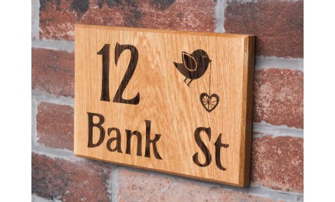 Wooden House Sign | 220 x 150